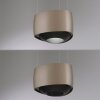 Paul Neuhaus Q-Serie Q-STRETTO pendant light LED bronze, 2-light sources, Remote control