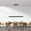 Paul Neuhaus Q-Serie Q-STRETTO pendant light LED black, 2-light sources, Remote control