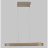 Paul Neuhaus Q-Serie Q-STRETTO pendant light LED bronze, 2-light sources, Remote control