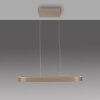 Paul Neuhaus Q-Serie Q-STRETTO pendant light LED bronze, 2-light sources, Remote control
