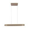 Paul Neuhaus Q-Serie Q-STRETTO pendant light LED bronze, 2-light sources, Remote control