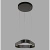Paul Neuhaus Q-Serie Q-STRETTO pendant light LED black, 2-light sources, Remote control