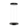 Paul Neuhaus Q-Serie Q-STRETTO pendant light LED black, 2-light sources, Remote control