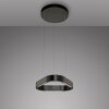 Paul Neuhaus Q-Serie Q-STRETTO pendant light LED black, 2-light sources, Remote control