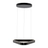 Paul Neuhaus Q-Serie Q-STRETTO pendant light LED black, 2-light sources, Remote control