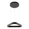 Paul Neuhaus Q-Serie Q-STRETTO pendant light LED black, 2-light sources, Remote control