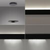 Paul Neuhaus Q-Serie Q-STRETTO pendant light LED black, 2-light sources, Remote control