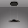 Paul Neuhaus Q-Serie Q-STRETTO pendant light LED black, 2-light sources, Remote control