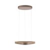 Paul Neuhaus Q-Serie Q-STRETTO pendant light LED bronze, 2-light sources, Remote control