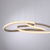 Paul Neuhaus lights TWIST pendant light LED sand-coloured, 1-light source