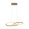 Paul Neuhaus lights TWIST pendant light LED sand-coloured, 1-light source