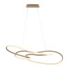Paul Neuhaus lights TWIST pendant light LED sand-coloured, 1-light source