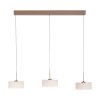 Paul Neuhaus lights MARIKA pendant light LED sand-coloured, 3-light sources