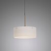 Paul Neuhaus lights MARIKA pendant light LED sand-coloured, 3-light sources