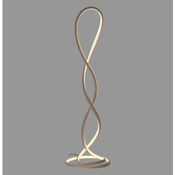 Paul Neuhaus lights TWIST floor lamp LED sand-coloured, 1-light source