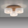 Paul Neuhaus lights MARIKA ceiling light LED sand-coloured, 3-light sources