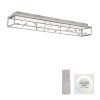 Paul Neuhaus lights SKINA ceiling light LED silver, 1-light source, Remote control