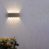 Paul Neuhaus lights CARLO wall light LED sand-coloured, 10-light sources