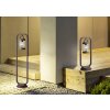 Trio lights SAMBESI outdoor floor lamp rust-coloured, 3-light sources