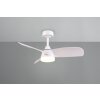 Reality lights mit Ceiling fan light LED white, 1-light source, Remote control