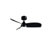 Reality lights mit Ceiling fan light LED black, 1-light source, Remote control