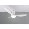 Reality lights mit Ceiling fan light LED white, 1-light source, Remote control