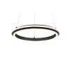Trio lights Amador pendant light LED black, 1-light source