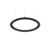 Trio lights Amador pendant light LED black, 1-light source