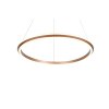 Trio lights Amador pendant light LED brown, 1-light source