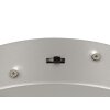 Trio lights Amador ceiling light LED matt nickel, 1-light source