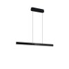 Trio lights Arcola pendant light LED black, 1-light source