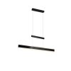 Trio lights Arcola pendant light LED black, 1-light source