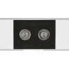 Trio lights Conchita wall light LED white, 1-light source, Remote control