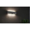 Trio lights Conchita wall light LED black, 1-light source, Remote control