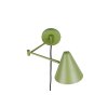 Trio lights Cosima wall light green, 1-light source