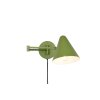 Trio lights Cosima wall light green, 1-light source