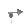 Trio lights Cosima wall light anthracite, 1-light source