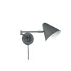 Trio lights Cosima wall light anthracite, 1-light source