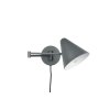 Trio lights Cosima wall light anthracite, 1-light source