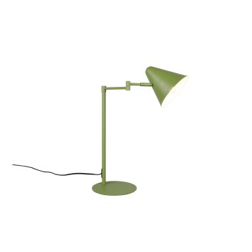 Trio lights Cosima table lamp green, 1-light source
