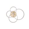 Trio lights Drake ceiling light LED gold, 1-light source, Remote control