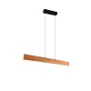 Trio lights Edgewood pendant light LED Light wood, 1-light source