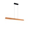 Trio lights EDGEWOOD pendant light LED Light wood, 1-light source