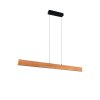 Trio lights EDGEWOOD pendant light LED Light wood, 1-light source