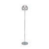 Trio lights Flynt floor lamp LED chrome, 1-light source