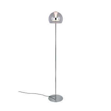 Trio lights Flynt floor lamp LED chrome, 1-light source