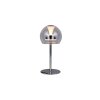 Mushroom Shaped  Trio lights Flynt table lamp LED chrome, 1-light source