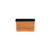 Trio lights Kalea wall light LED Light wood, 1-light source
