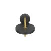 Trio lights KEATON wall light LED black-gold, 1-light source