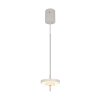 Trio lights KEATON pendant light LED grey, 1-light source